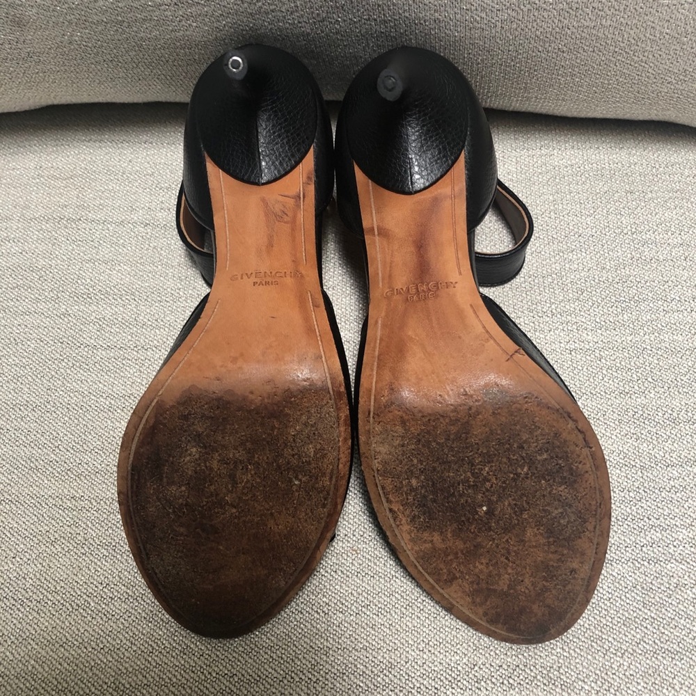 Givenchy Shark Lock Ankle Strap Sandals - Picture 8 of 12